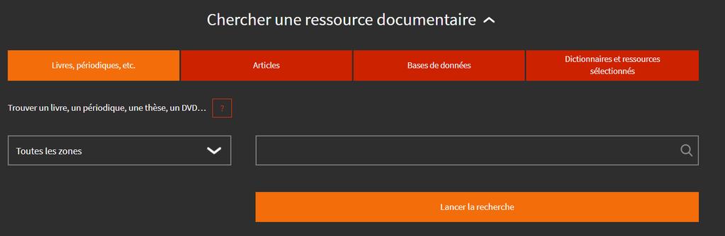 En tant que catalogue, Ariane 2.0 permet de connaître et d accéder à l ensemble des ressources documentaires (imprimées et électroniques) auxquelles la bibliothèque de l Université Laval est abonnée.