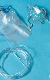OXYMASA 5- Lunettes O2 Lunettes à oxygène avec embouts droits souples, parfaitement adaptés à la morphologie nasale, et tuyau Dispositif non stérile en PVC. Ref.