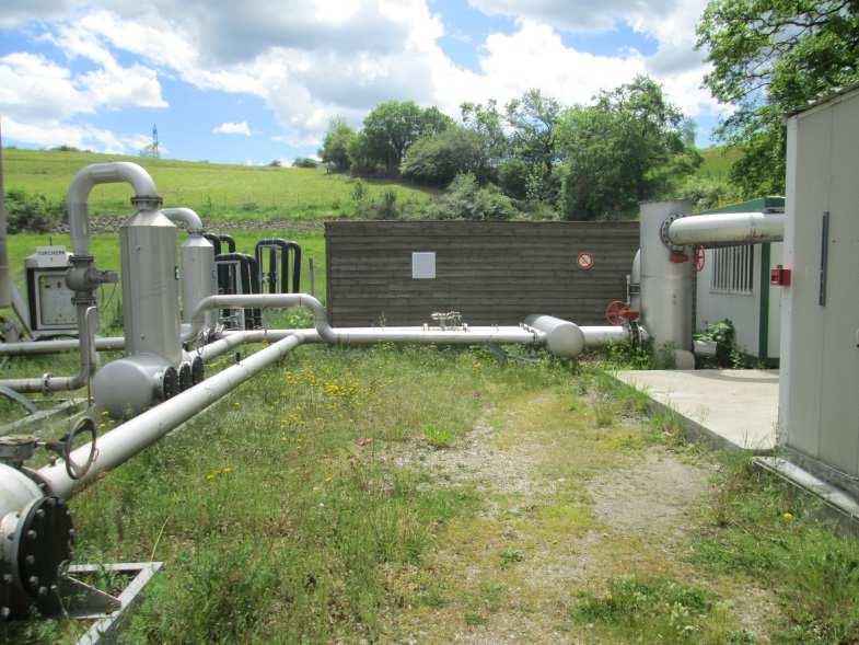 A/ Gestion du biogaz sur Sita Borde Matin Actuellement, le site de SBM dispose des installations