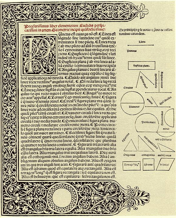 Edition de 1482 à Venise Sur une traduction de