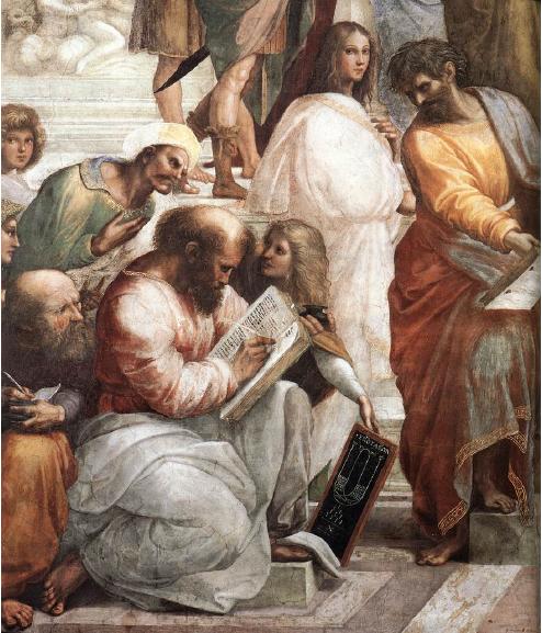 Philosophie et mathématiques pythagoriciennes -V e s. av JC.- Pour Pythagore, mathématiques et philosophie sont une seule et même chose.