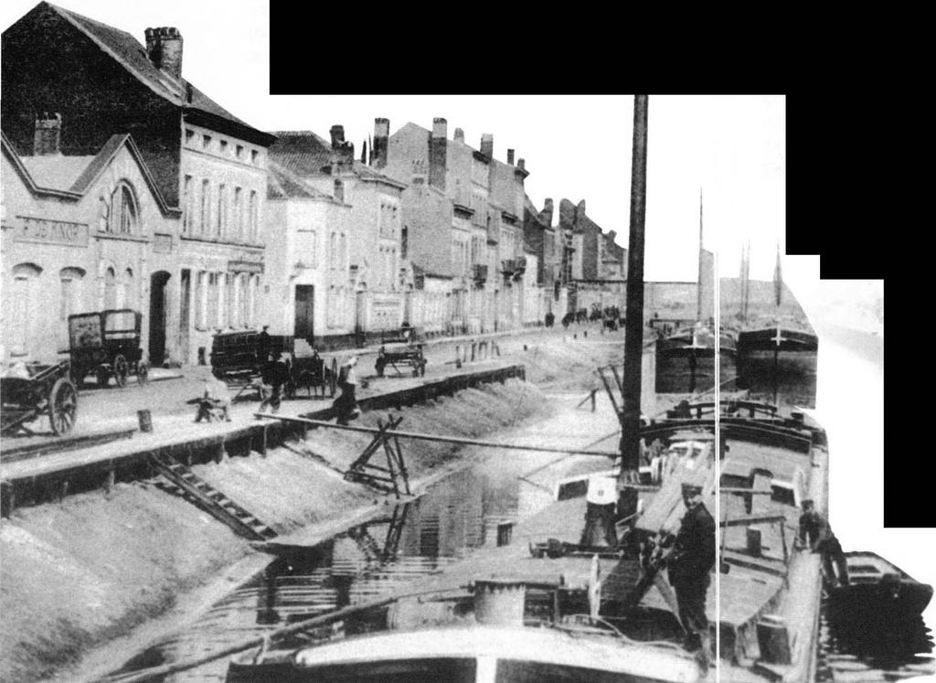 le quai des Charbonnages vers 1900.