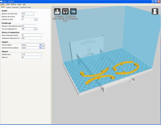 Impression 3D Fichiers disponibles: Assemblage format e-drawing 2015 -