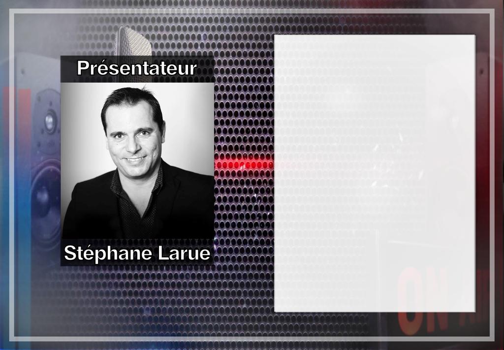 Stéphane Larue Journaliste Médias et People - Présentateur Intervenant en tant que spécialiste Médias et People dans plusieurs émissions pour la télévision Française et internationale.