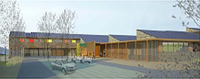 Présentation de 4 projets exemplaires : Couverture photovoltaïque partielle de la toiture d un bâtiment agricole La coopérative SICASELI profite de la