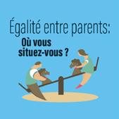 QUESTIONNAIRE INTERACTIF : L ÉGALITÉ ENTRE PARENTS Afin de susciter la réflexion auprès des parents québécois quant à la présence de comportements égalitaires au sein de leur couple et de leur