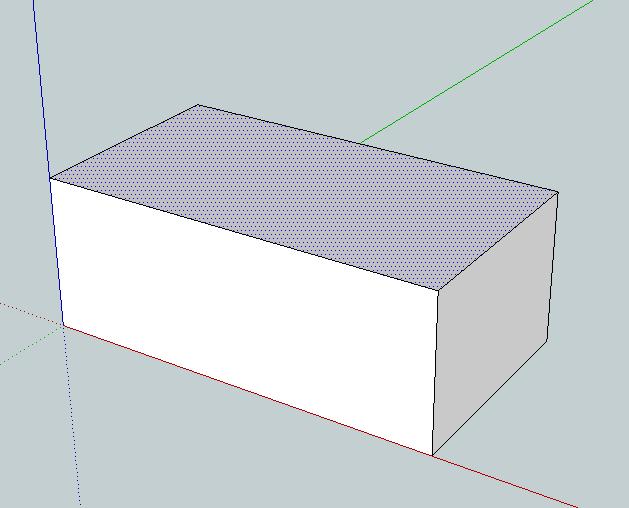 Modélisation d'un parallélépipède rectangle, et d'un cube. 3. traçage d'un rectangle de largeur 500 cm et de longueur 1000 cm. 3.1 À l'aide du curseur de la souris, sélectionner le personnage situé dans la fenêtre de travail de Google Sketchup.