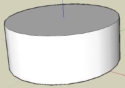 Modélisation d'un cylindre le nommant «cylindre». 2.