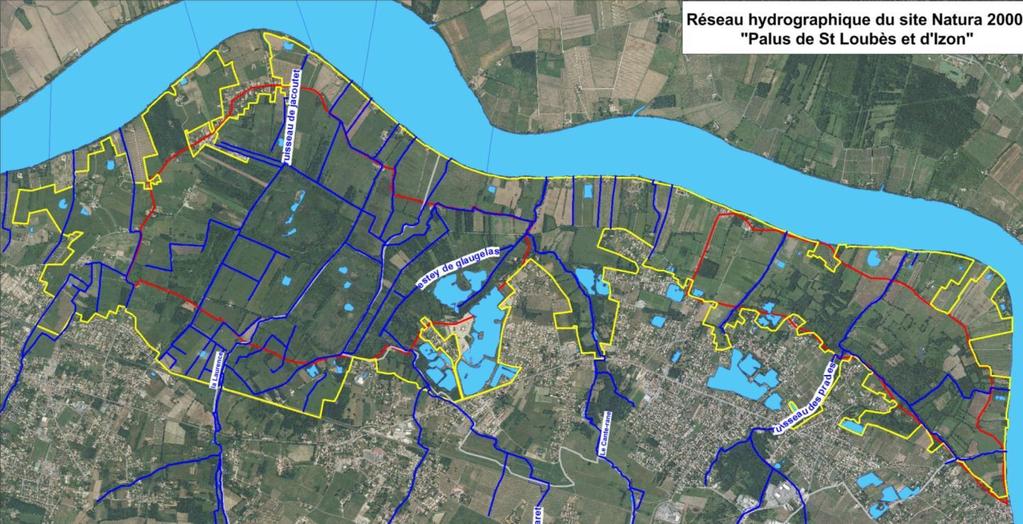 Gestion de l eau Réseau hydrographique très dense 70 km de cours d eau 65 hectares de plans d eau Gestionnaires principaux : Syndicat des propriétaires du marais du Glaugelas