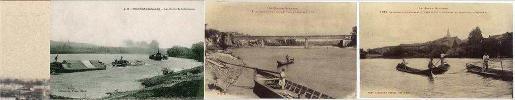 Avant le canal la Garonne.