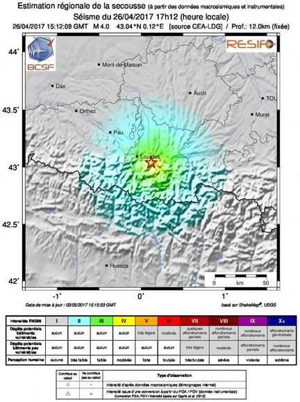 Localiser les séismes : les réseaux de