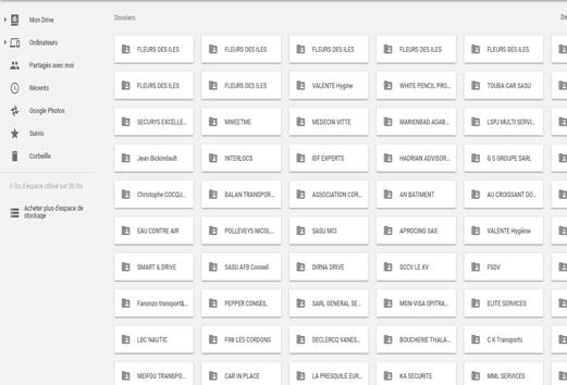 Restez connecté à vos outils G Suite Intégration Google Drive Synchronisez les documents de chaque contact o Créez des dossiers pour stocker et conservez les documents