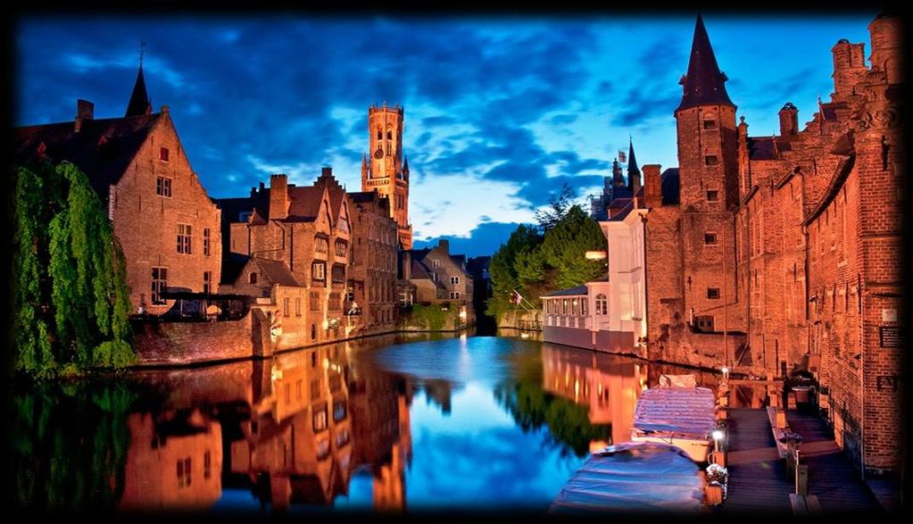 VENDREDI 7 : BRUGES Matin Visite Guidée de Bruges Après midi Visite