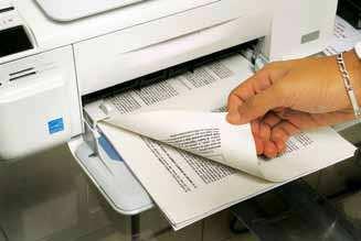 Utiliser moins de papier J imprime seulement ce qui est indispensable Je configure les photocopieurs/imprimantes en mode recto-verso J imprime