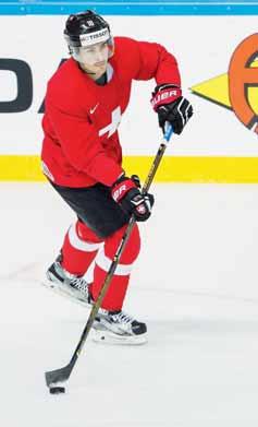 NHL. Plutôt discret en entrevue, le petit Zurichois est l un des rares joueurs suisses à être capable de créer. Son but contre la Suède a rappelé qu il possédait un «shoot NHL».
