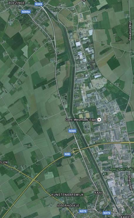 réaliste. Mission: Cherche le canal qui part d Ypres vers Boezinge.