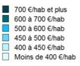 Prévisions de TRAVAUX PUBLICS en 2014 (budgétisés au 31 mai 2014) Bourgogne En 2014, selon les montants inscrits aux budgets primitifs, les dépenses prévisionnelles de Travaux Publics des