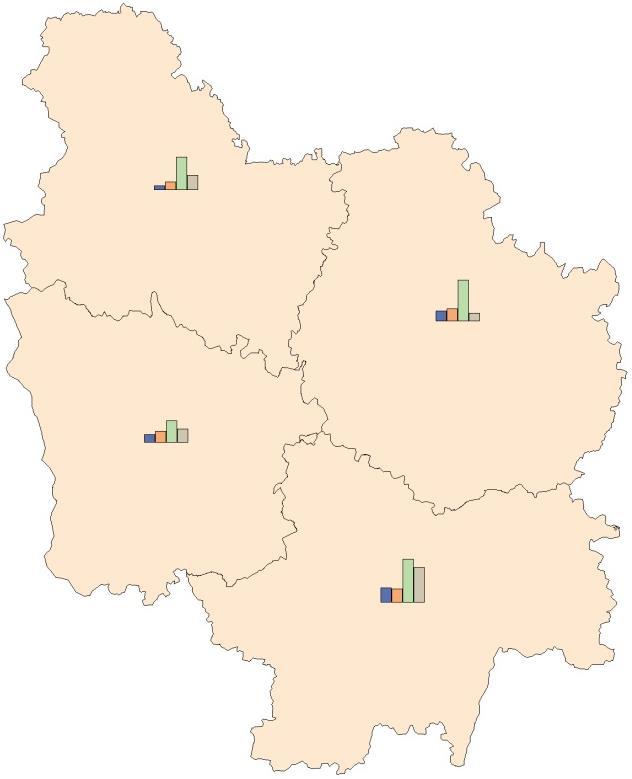 Côte-d'Or Nièvre Saône-et- Loire Yonne Zoom sur les départements Prévisions de TRAVAUX PUBLICS en 2014 (budgétisés au 31 mai 2014) Bourgogne Dépenses prévisionnelles de Travaux Publics en 2014 par