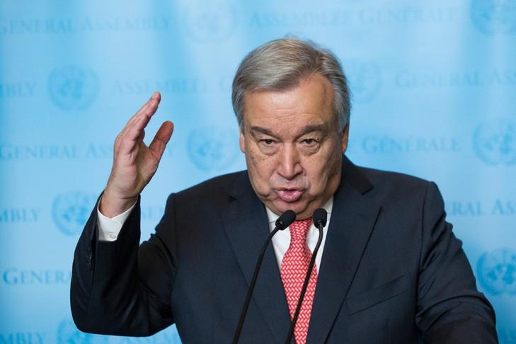 Le prochain patron des Nations unies Antonio Guterres au siège de l'onu le 12 décembre 2016 / AFP Le prochain patron des Nations unies Antonio Guterres a affirmé lundi que l'onu devait se réformer en