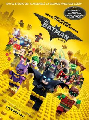 LEGO BATMAN, LE FILM A partir de 7 ans De Chris McKay Etats-Unis, Danemark Animation VF 2017 1h45 Il en rêvait depuis La Grande Aventure Lego :