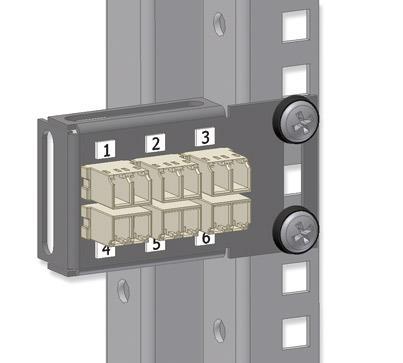 Mini brackets pour adaptateurs universels : Adapté pour être monté sur des rails 19 et pour fixation universelle.