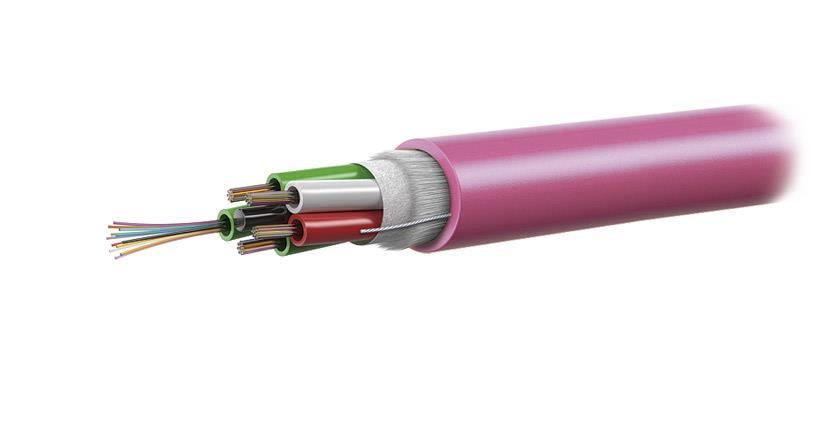 Caractéristiques : Type de câble du trunk : Les trunks PreCONNECT MULTIJUMPER peuvent être livrés avec tous les câbles à structure libre courants, jusqu à 144 fibres.