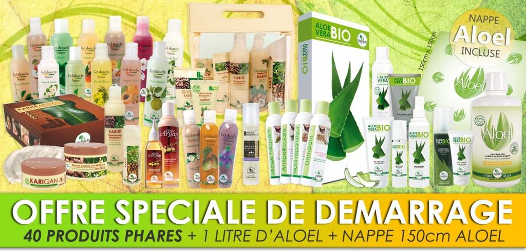 Nous avons sélectionné les 40 produits cosmétiques parmi les meilleures ventes du réseau + 1 bouteille de Gel d Aloé Véra à Boire.