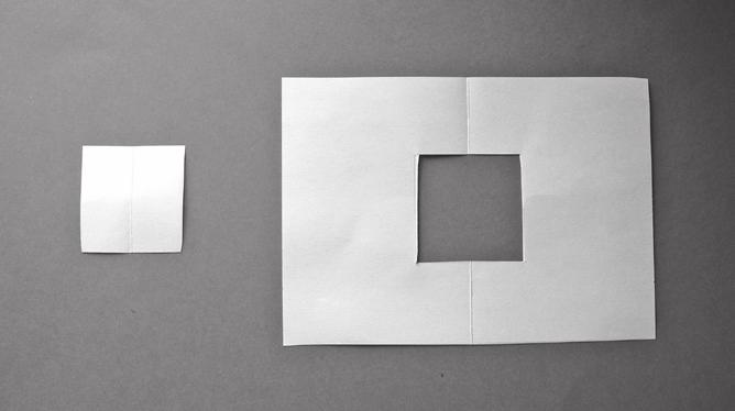 Reproduire un carré (gabarit ou pochoir) l Fichier p. 124-125 Apprendre à reproduire un carré à l aide d un gabarit.