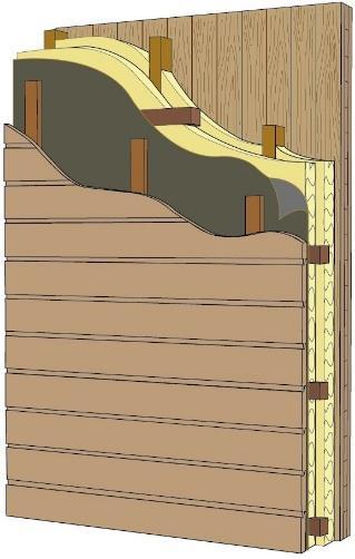 - Type de doublage intérieur : Contre-ossature bois support d isolant / Isolant derrière une contre-cloison à ossature métallique [Si type de doublage intérieur = Contre-ossature