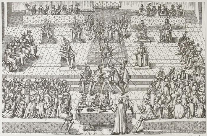 Le 13 décembre 1560 à Orléans, place de l Étape, ont débuté les États généraux convoqués par François II, attribuant le régence à Catherine de Médicis Ces données