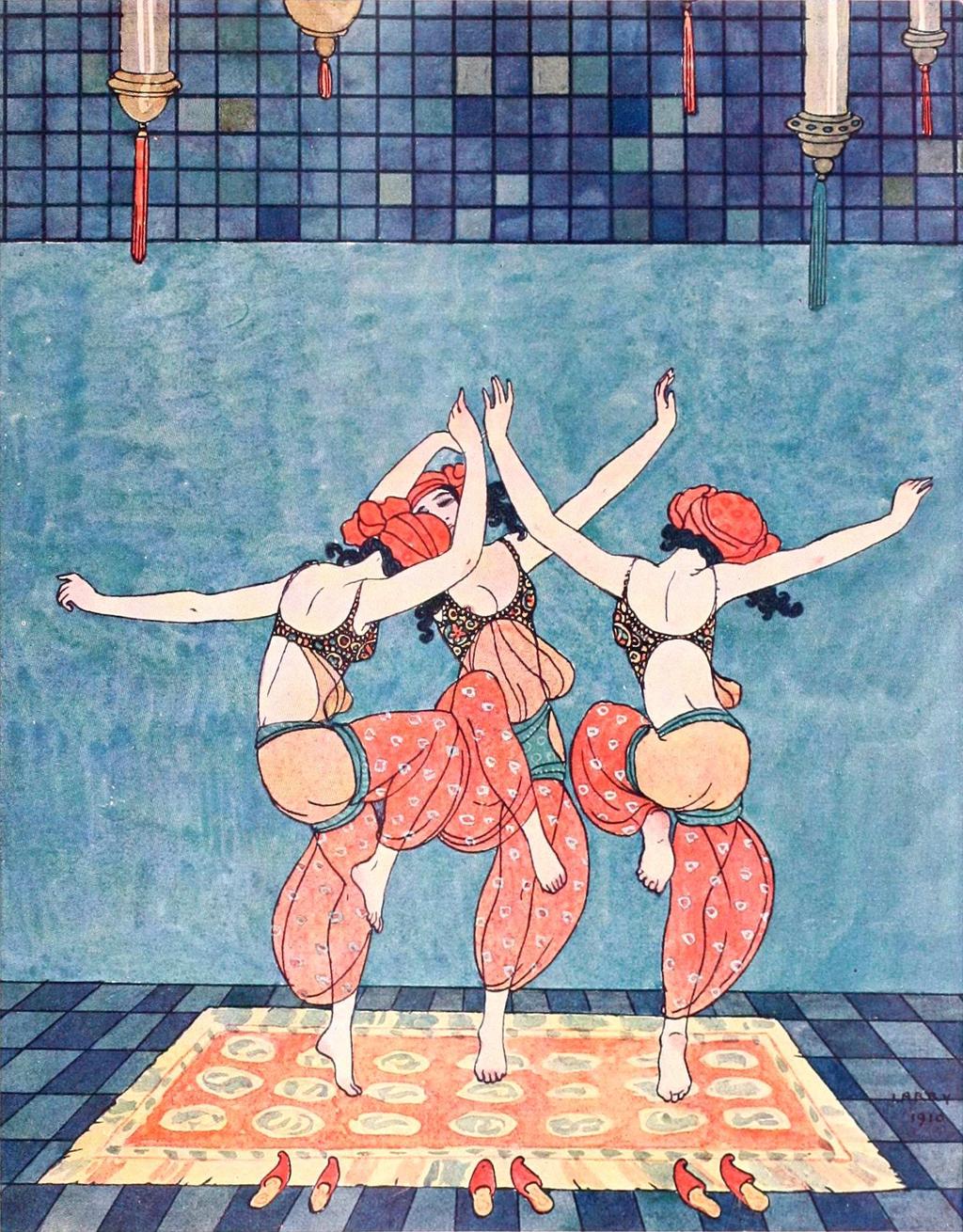 sous forme de ballet, par Léon Bakst et Georges