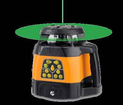 Lasers rotatifs horizontaux et verticaux FLG 40HV-Green Le même en vert Nouvelle génération : laser de classe avec visibilité