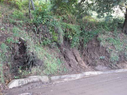 Ce sont au total 4 tonnes de boue, pierres et végétation qui se sont répandues sur la chaussée, entrainant l obstruction des deux voies de