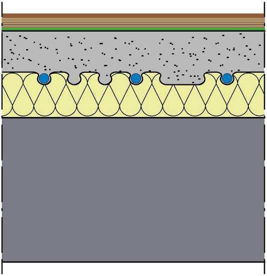 4. Plancher chauffant hydraulique : Conception : Le plancher chauffant hydraulique est un système de chauffage par le sol à eau chaude conforme aux exigences de conception et de mise en œuvre