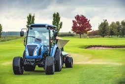 Depuis les terrains de golf et les parcs & jardins aux vergers et vignobles, New Holland propose un tracteur capable de satisfaire les besoins les plus exigeants. Choisissez votre puissance.