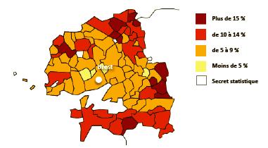 2. Les données sur le Pays de Brest: 8% des propriétaires occupants vivent en dessous du seuil de