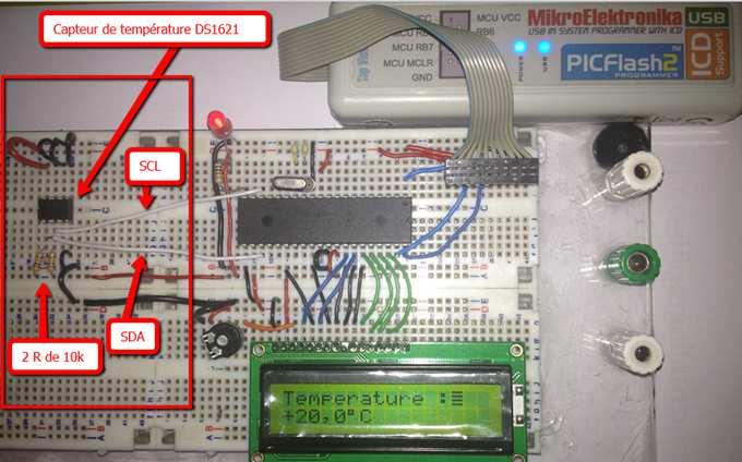 Projet n 4 : LED_LCD_DS1621autonome Création d un projet : (On travaille exactement sur le même