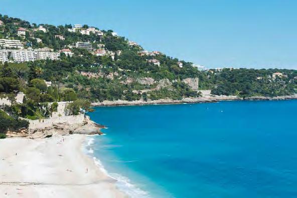 Le long de la côte, dans les ports de plaisance, non loin des palaces, sont alignés les yachts majestueux des résidents de Monaco.