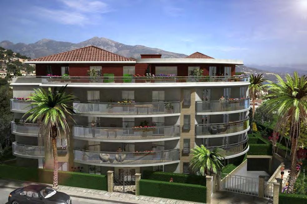 Nue-propriété Immobilier neuf «Villa Clara» à Roquebrune-Cap Martin (06) 2 ter.