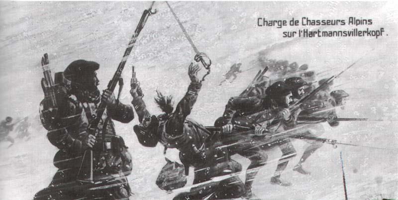 Le 9 sept. 1915, des soldats allemands utilisent pour la première fois des lance-flammes.