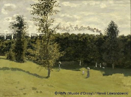 Claude Monet (1840-1926)Train dans la campagnevers