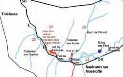 La société de pêche gère 7 kilomètres de rivière Moselotte et 15 kilomètres de ruisseau avec un parcours «no