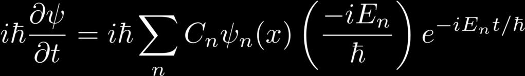 solution de l équation de Schrödinger à l