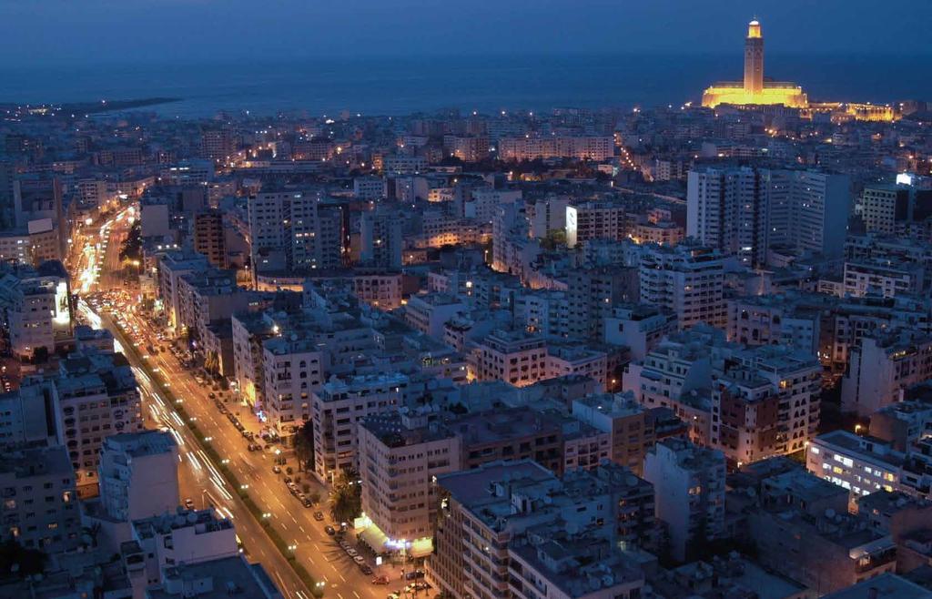 CASABLANCA Casablanca, métropole reconnue pour sa vitalité et son dynamisme économique, à portée internationale, et en tant que hub financier Africain émergent, a été primée par IEEE Smart City