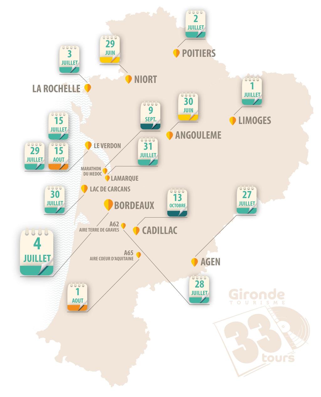 Gironde Tourisme va à la rencontre des visiteurs Du 29