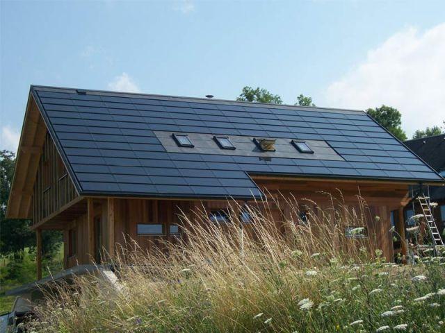 La maison Zen (Zero Energy Net) in Chambery of Alain Ricaud Positive energy house in France