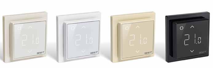 gestion de votre chauffage pièce par pièce, et ce, quel que soit le nombre de thermostats. Découvrez toutes les possibilités de DEVIreg Smart et de l application DEVIsmart.