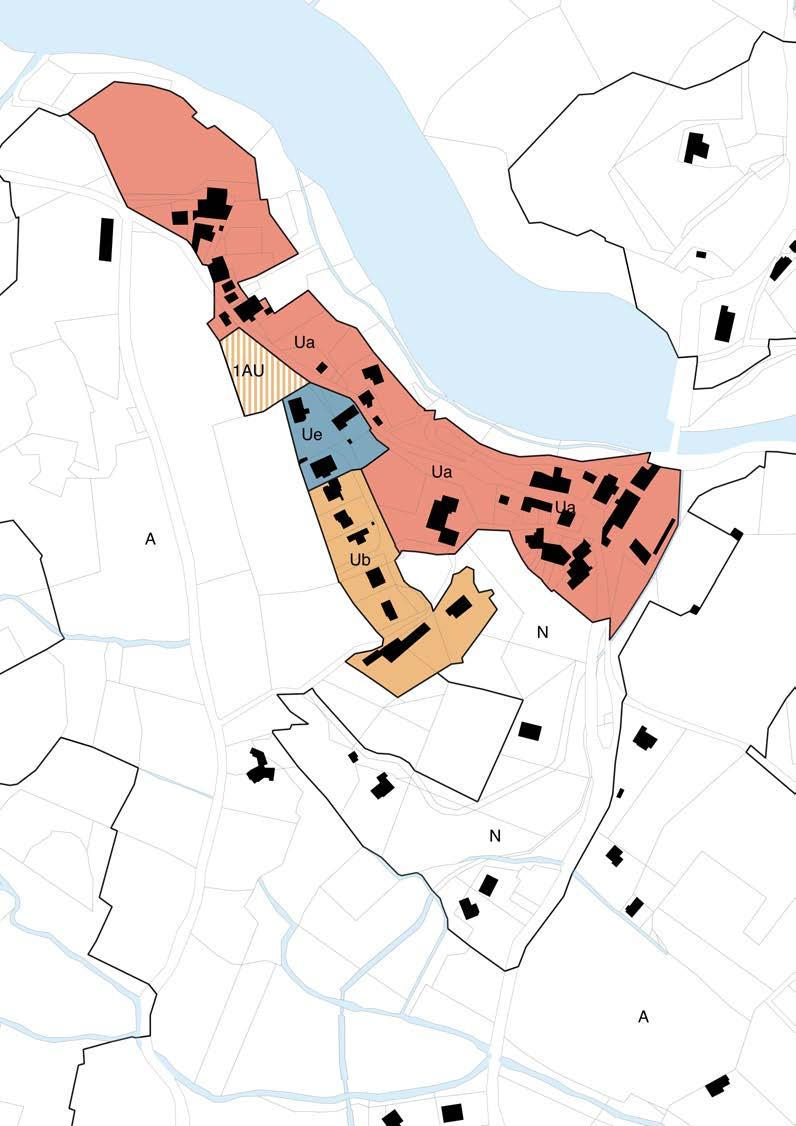 Plan de Vitrolles Ua Zone urbaine à vocation principalement résidentielle, de type centre ancien Ub Zone d extension urbaine