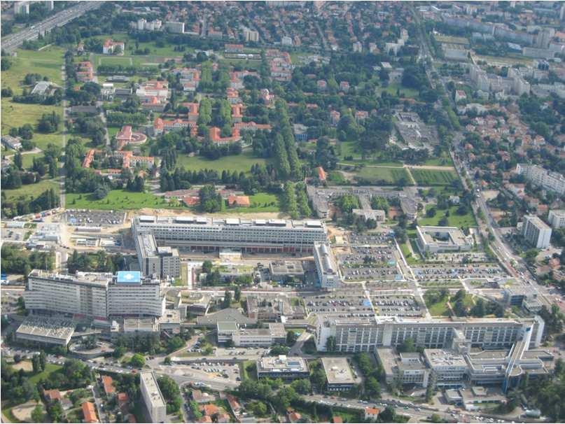 campus universitaire de la Porte des Alpes L ESA (Ecole de Santé des Armées) La cité des Mobilités (CETE, IFSTTAR ).