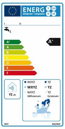 ImmoClimat Suisse 11 Étiquette pour chauffe-eau à énergie solaire Reg. UE 812/